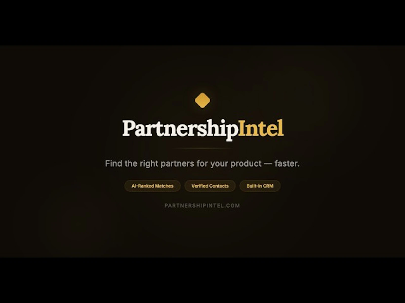 Partnership Intel screenshot 1 (video preview)