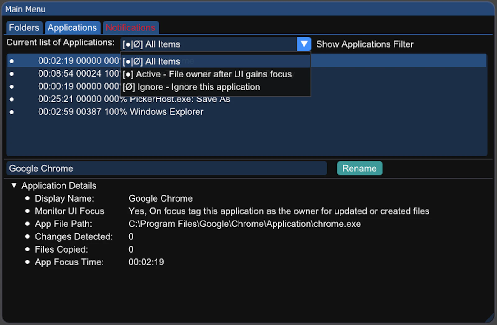 Active File Archiver takes off  screenshot 10