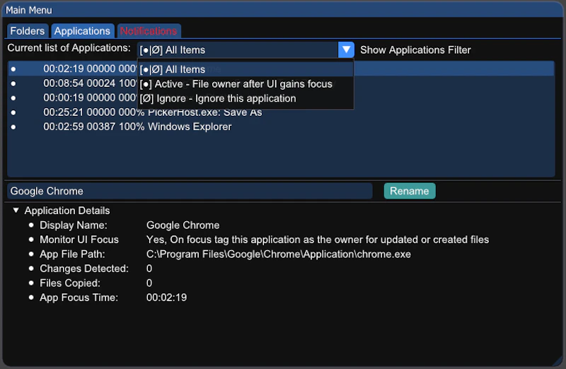 Active File Archiver takes off  screenshot 10