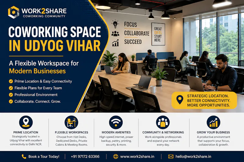 Right Coworking Space in Udyog Vihar screenshot 1