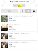 Gymshare - share your Trainingsworld gallery image