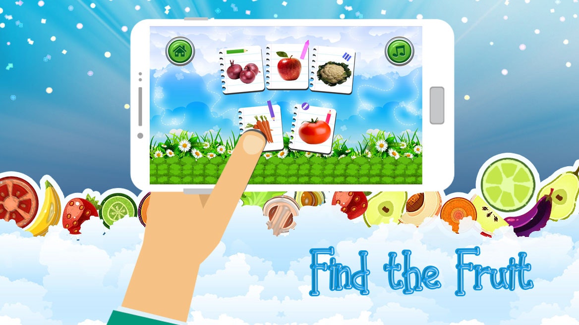 Fruits and Vegetables Learning App gallery image