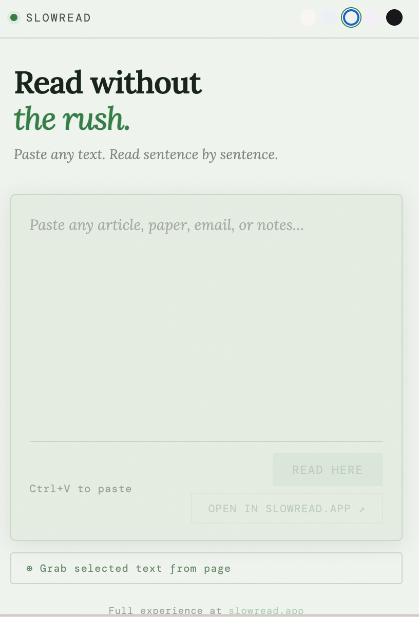 SlowRead – Stop Scrolling & Focus gallery image