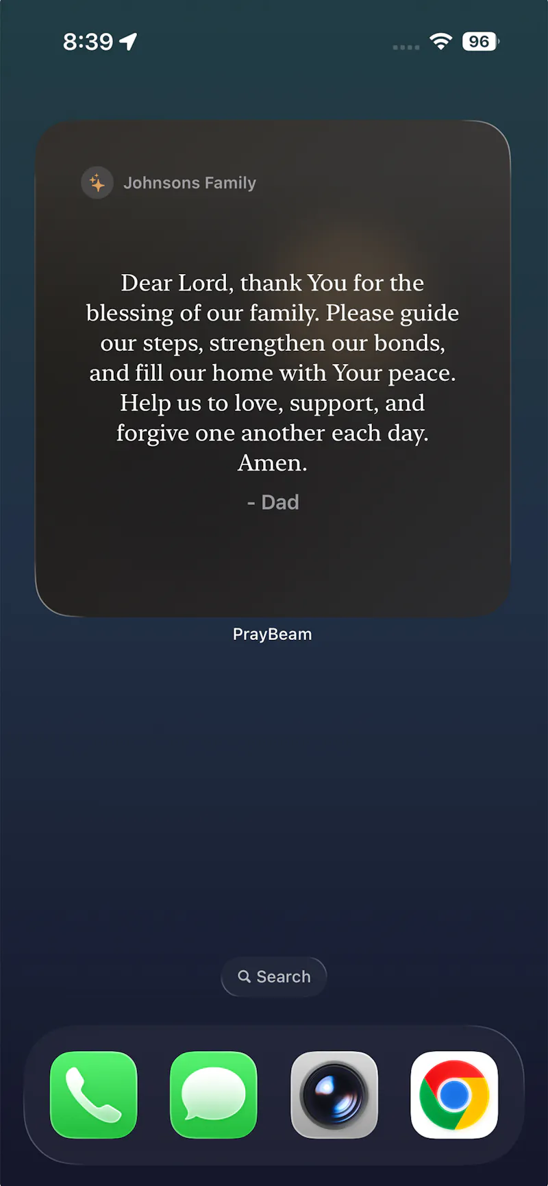 PrayBeam screenshot 2