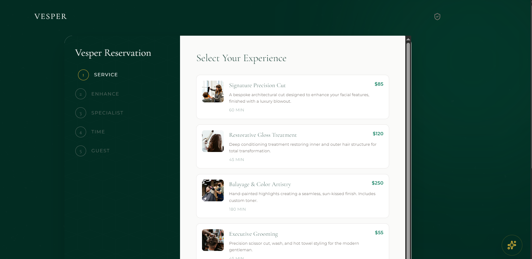 Vesper - Screenshot 2 showing product features and functionality