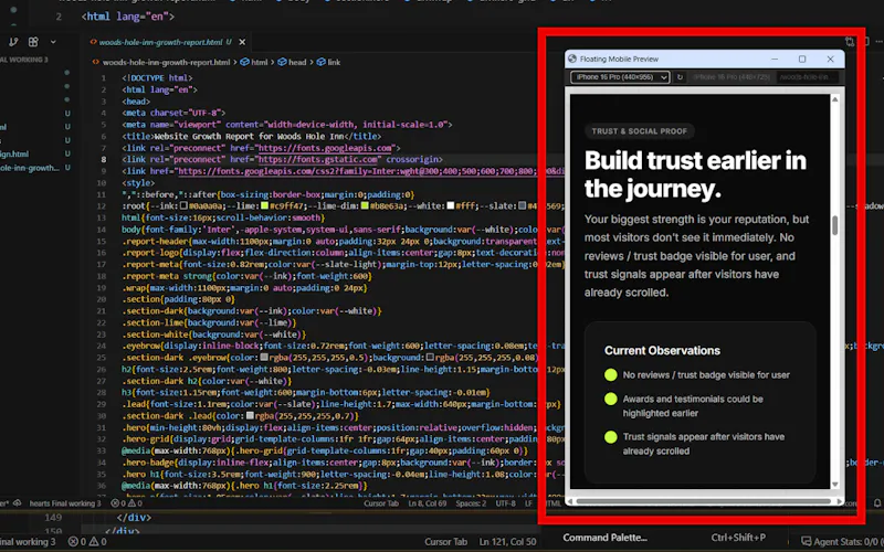 Sticky Live Preview screenshot 2