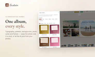Sustain - AI Photo Album Maker gallery image