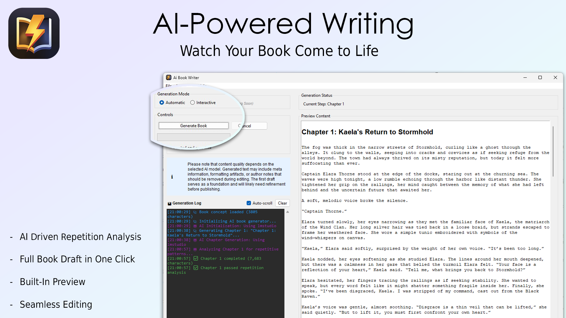 AI Book Writer gallery image