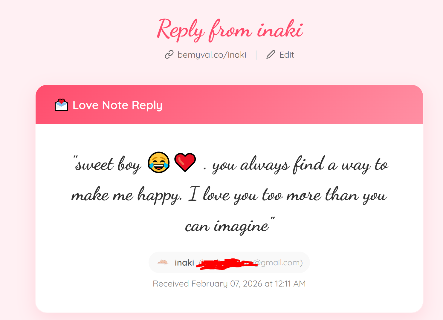 BeMyVal gallery image