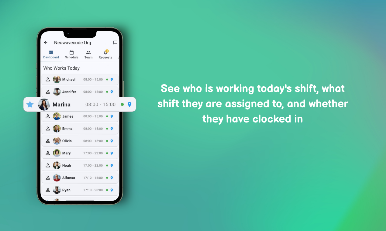 RosterFlow - Screenshot 4 showing product features and functionality