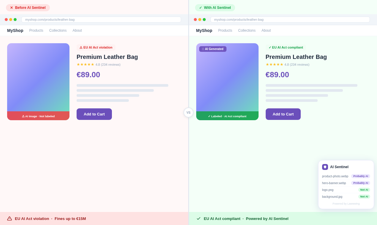 AI Sentinel · AI Act for ecommerce gallery image