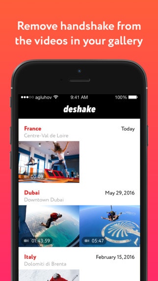 Deshake