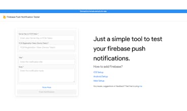 FCM Tester - Web gallery image