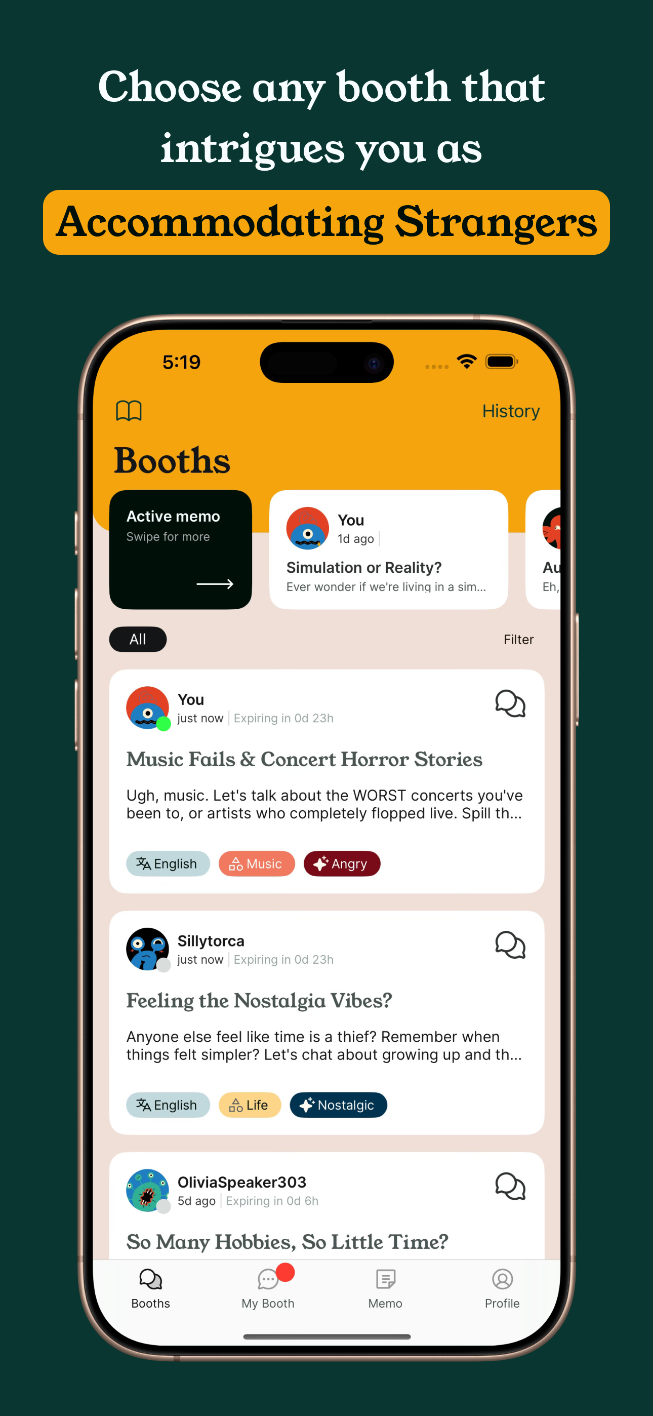 Chatterbooth v0.6 gallery image