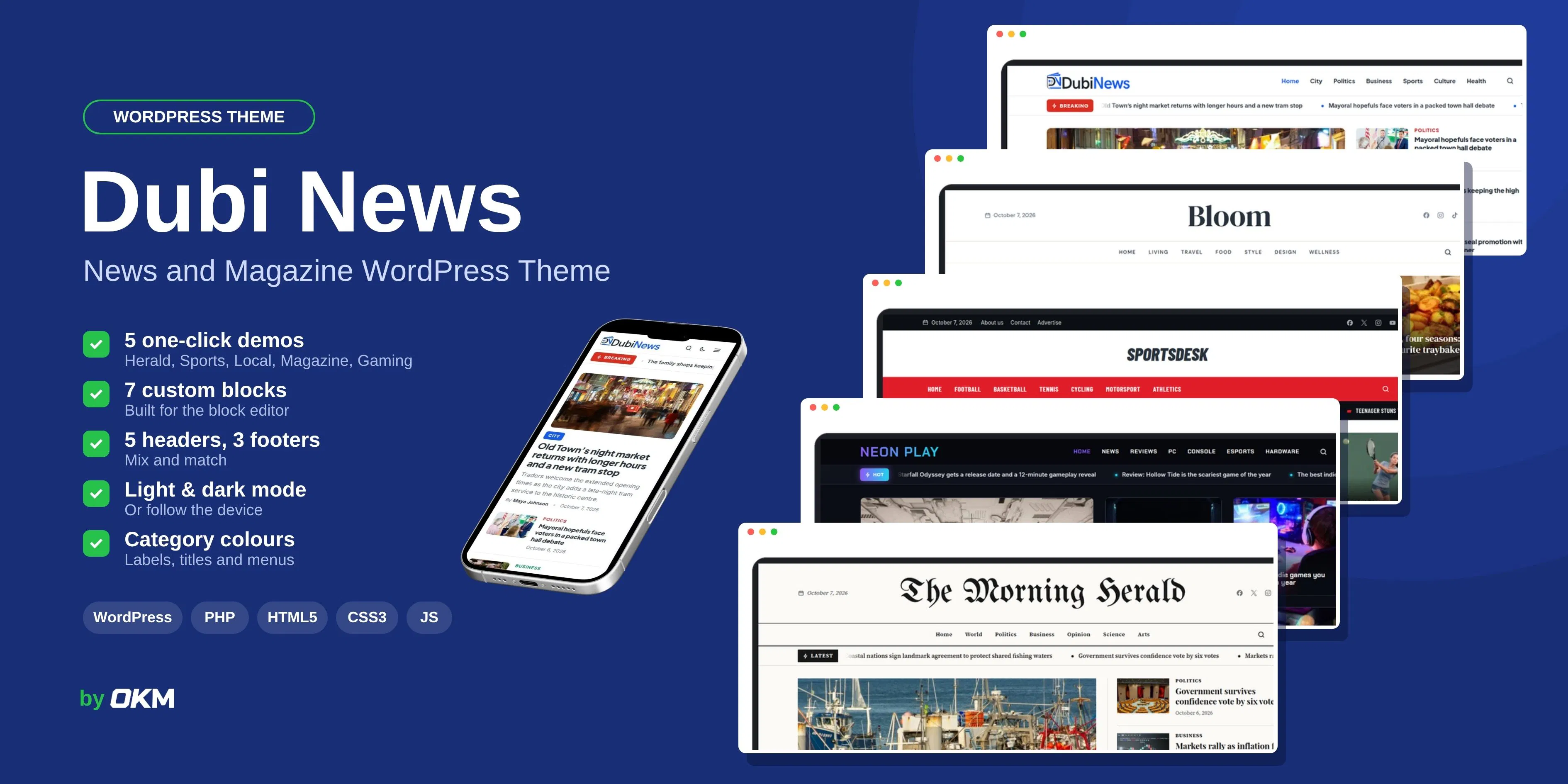 Dubi News - Wordpress