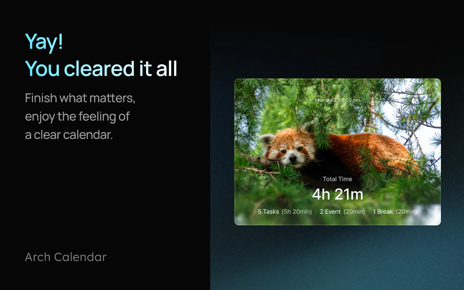 Arch Calendar screenshot 4