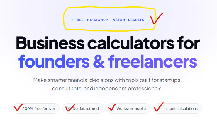 RateKit — Smart Calculators 4 Startups gallery image
