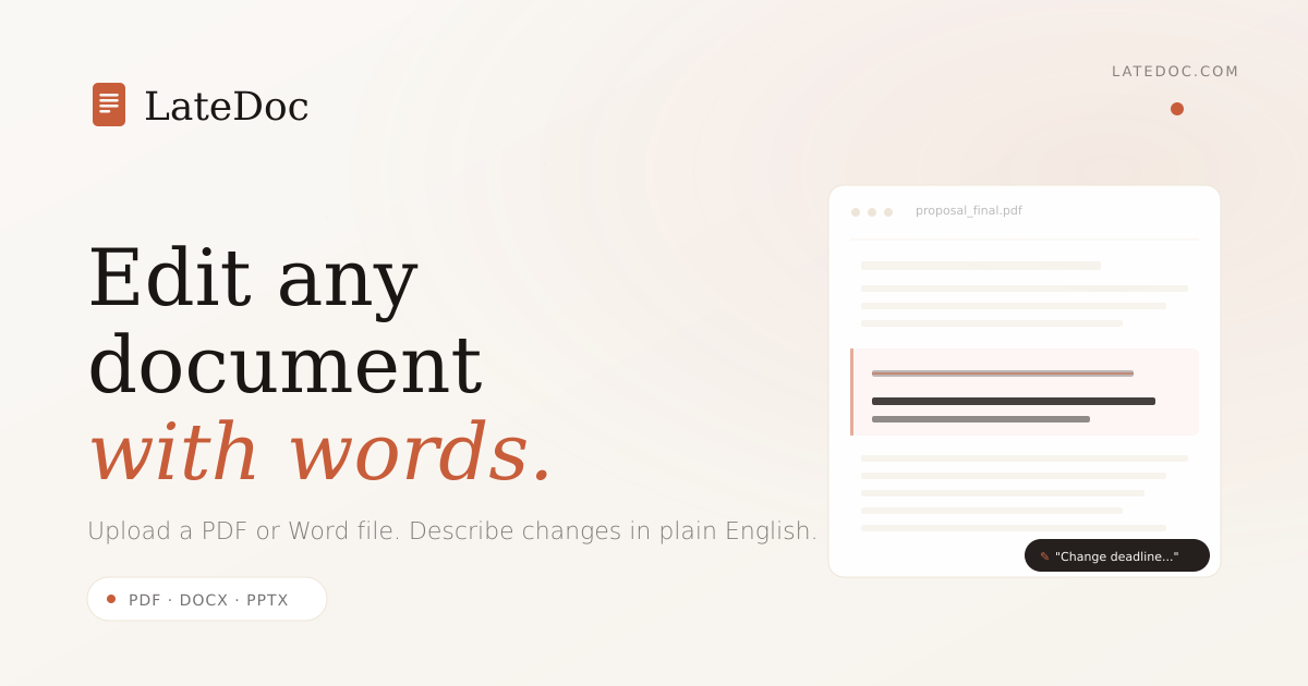 LateDoc gallery image