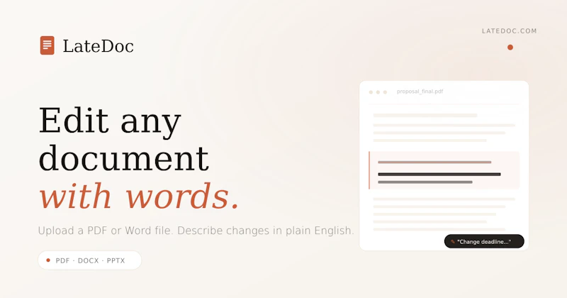LateDoc screenshot 1