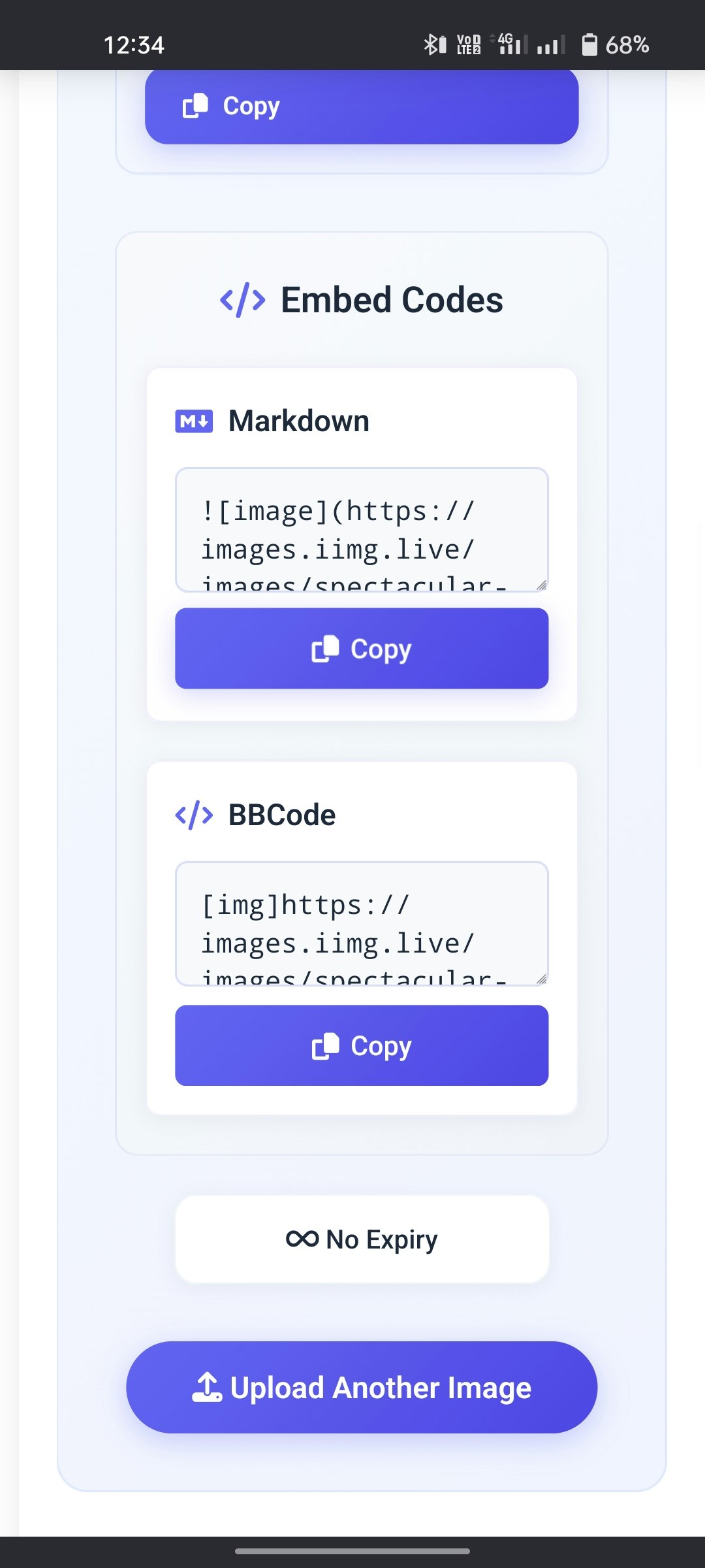 iimg.live - NoBS Anonymous Image Hosting - Screenshot 4 preview
