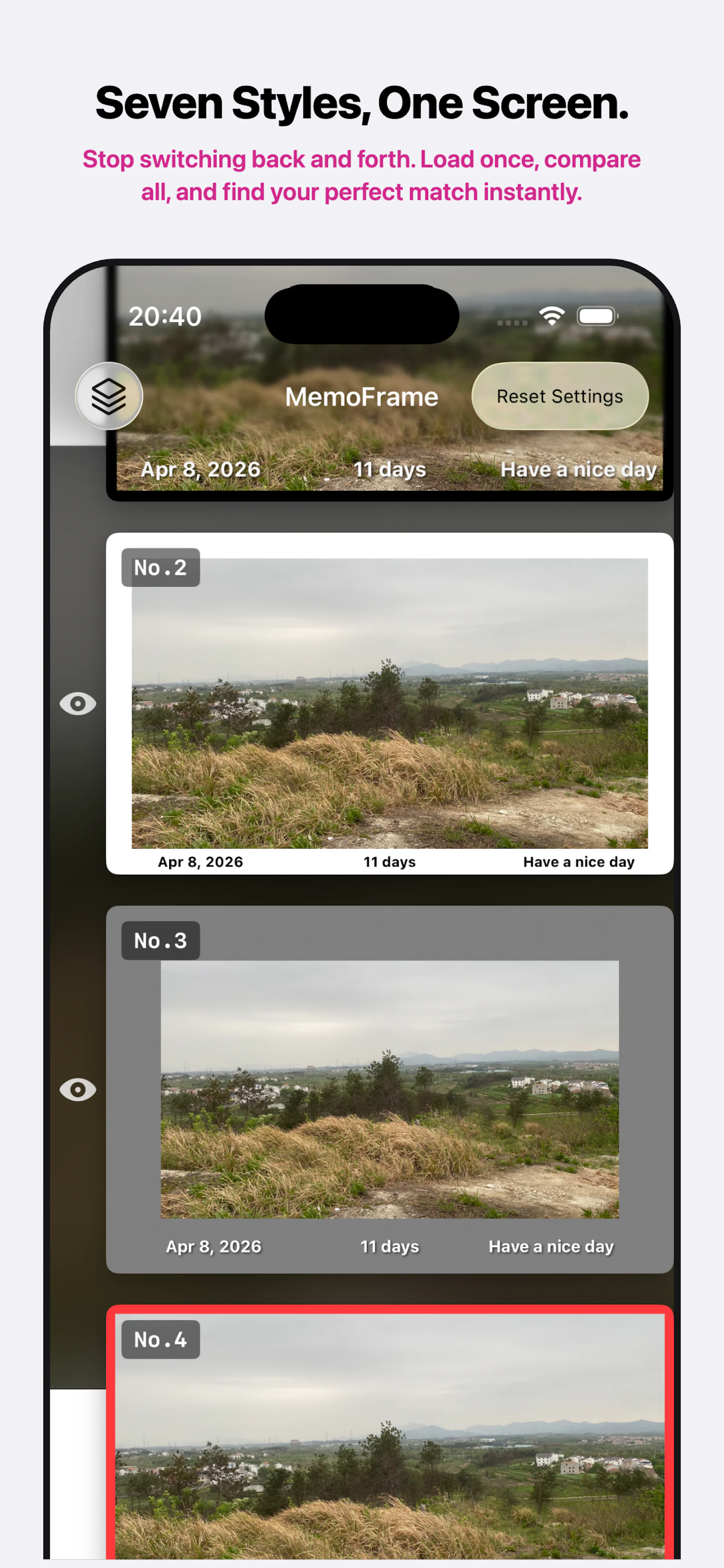 MemoFrame screenshot 5