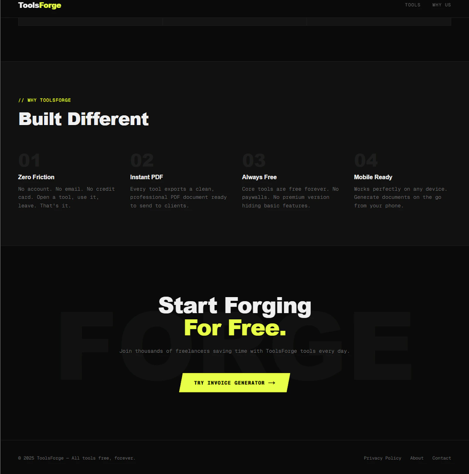 ToolsForge screenshot 4