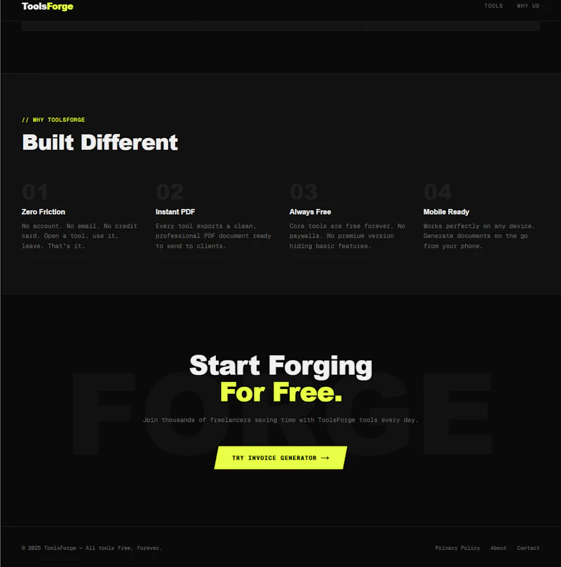 ToolsForge screenshot 4