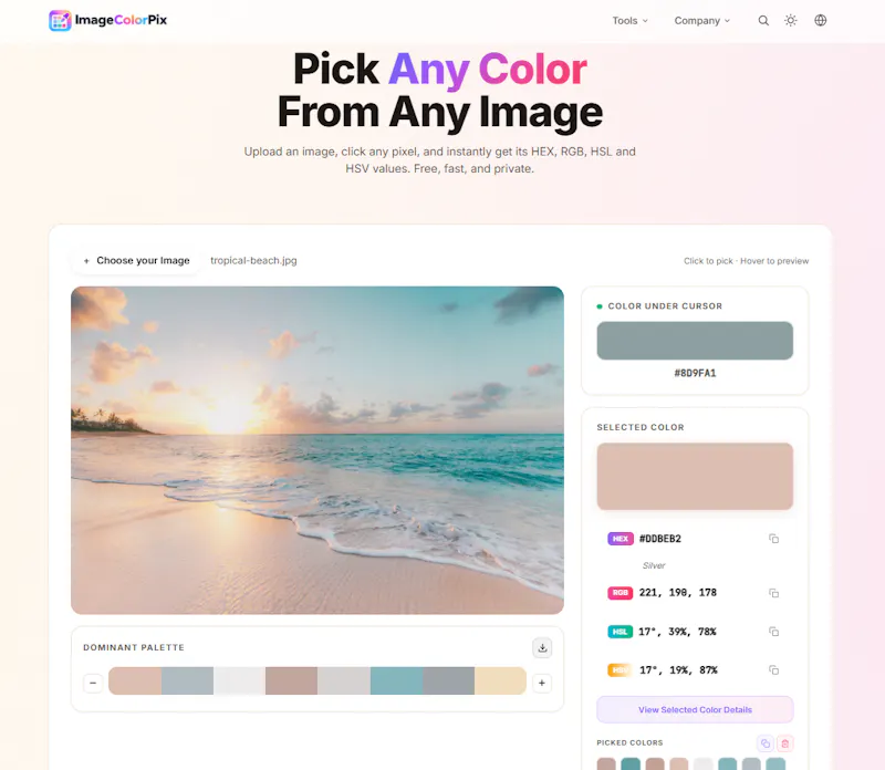 ImageColorPix screenshot 2