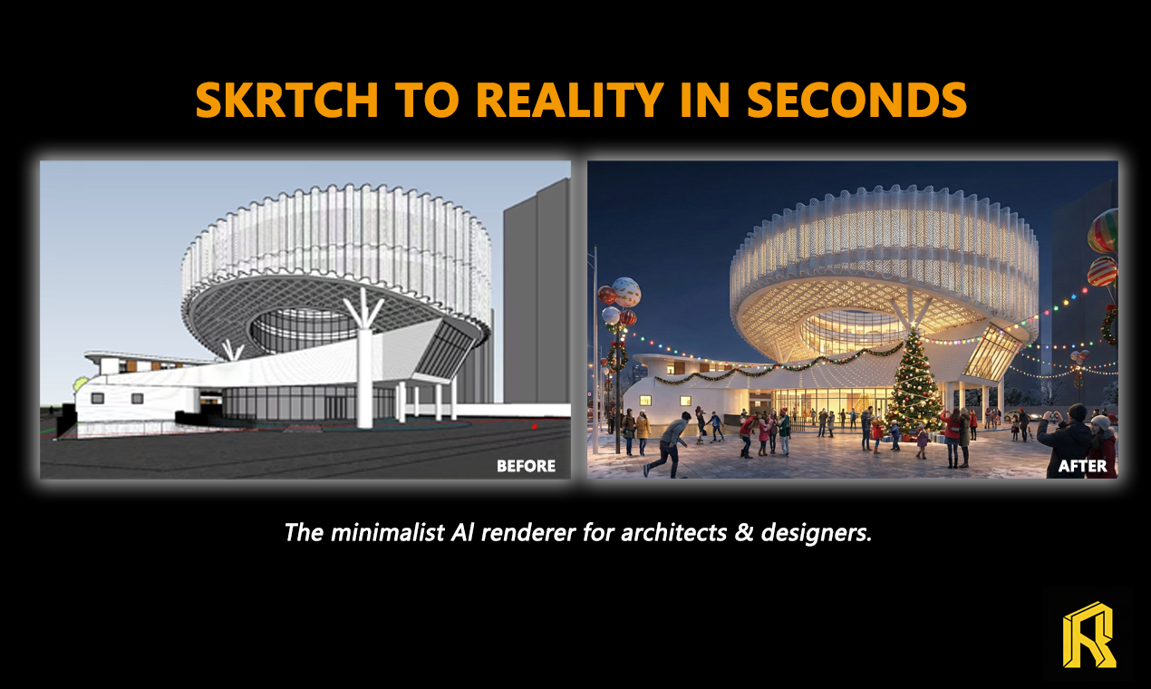 RenderArchi - Main product screenshot demonstrating key features and user interface