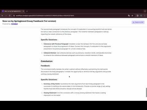 AI Essay Feedback Tool gallery image