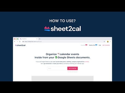 Sheet2Cal gallery image