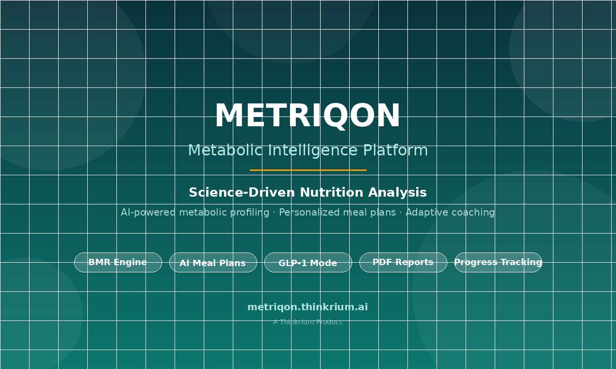 Metriqon - Main product screenshot demonstrating key features and user interface