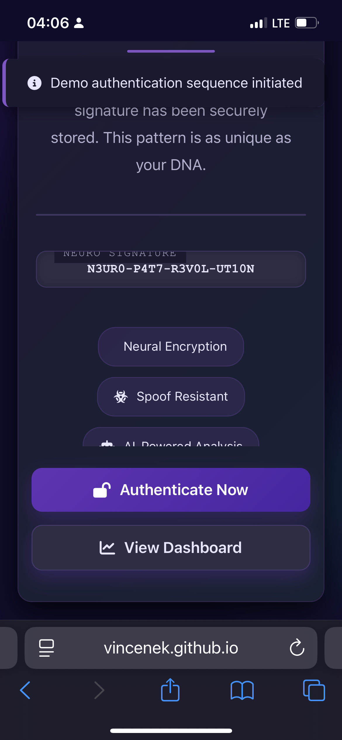 Neuro Auth gallery image