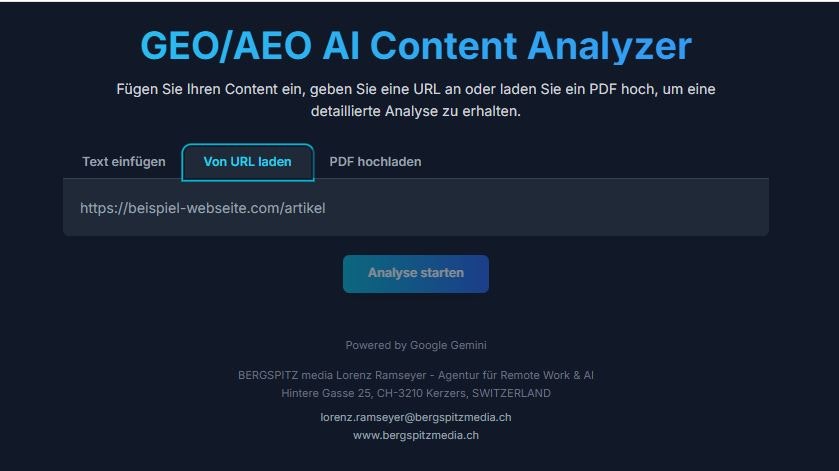 Média GEOScore AI - Analyseur de recherche alimenté par AI pour le référencement génératif 2
