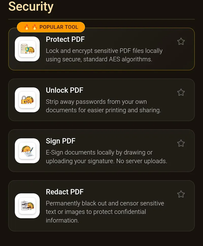 TacoPDF screenshot 3