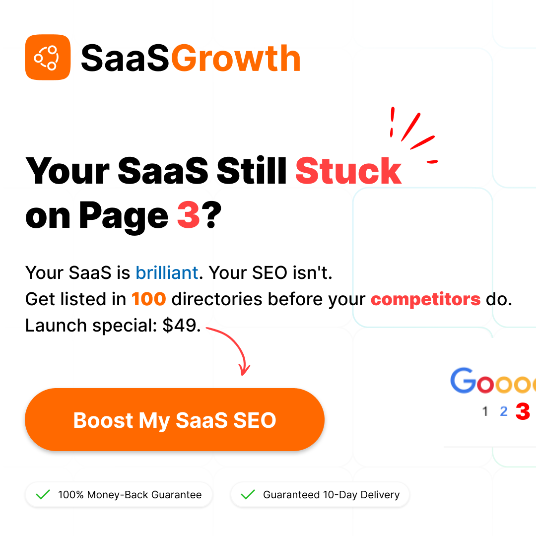 SaaSGrowth - Screenshot 2 showing product features and functionality
