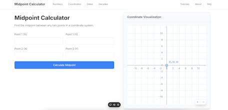 Midpoint Calculator gallery image