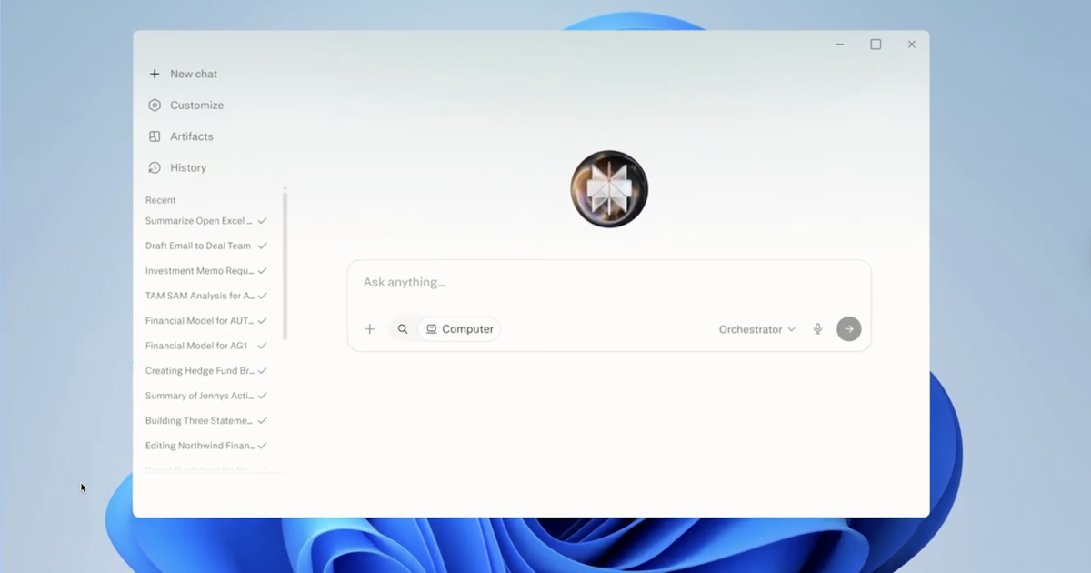 Perplexity Personal Computer for Windows