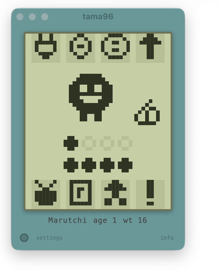 tama96: desktop, terminal, AI pet: A Tamagotchi for your terminal, desktop, and AI agents | Product Hunt