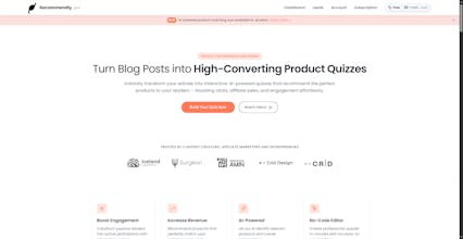 Recommendly Pro gallery image