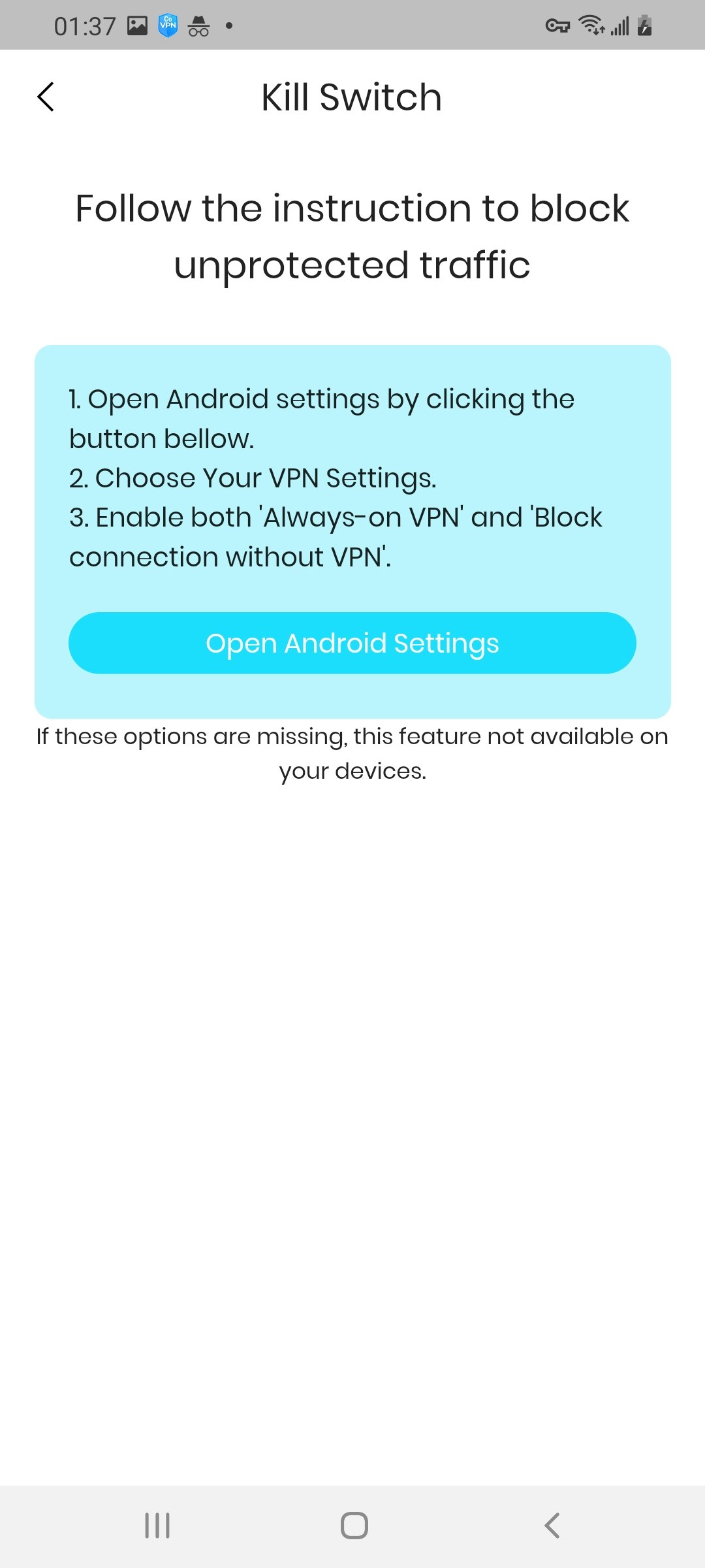 Co VPN gallery image