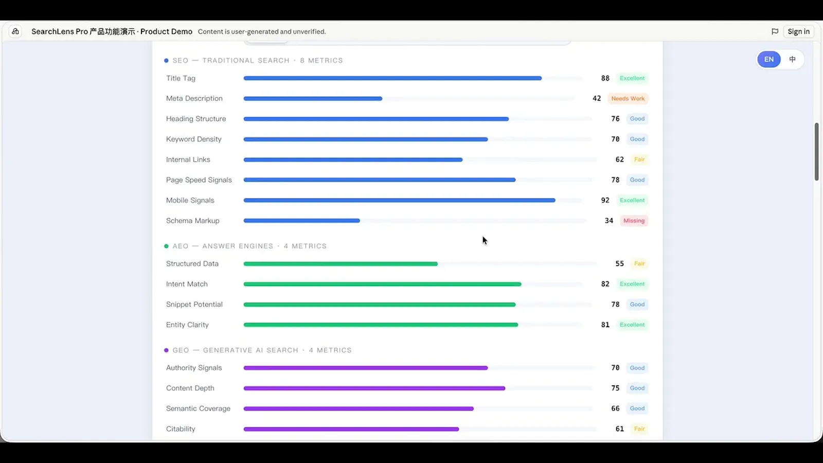 SearchLens Pro screenshot 1 (video preview)