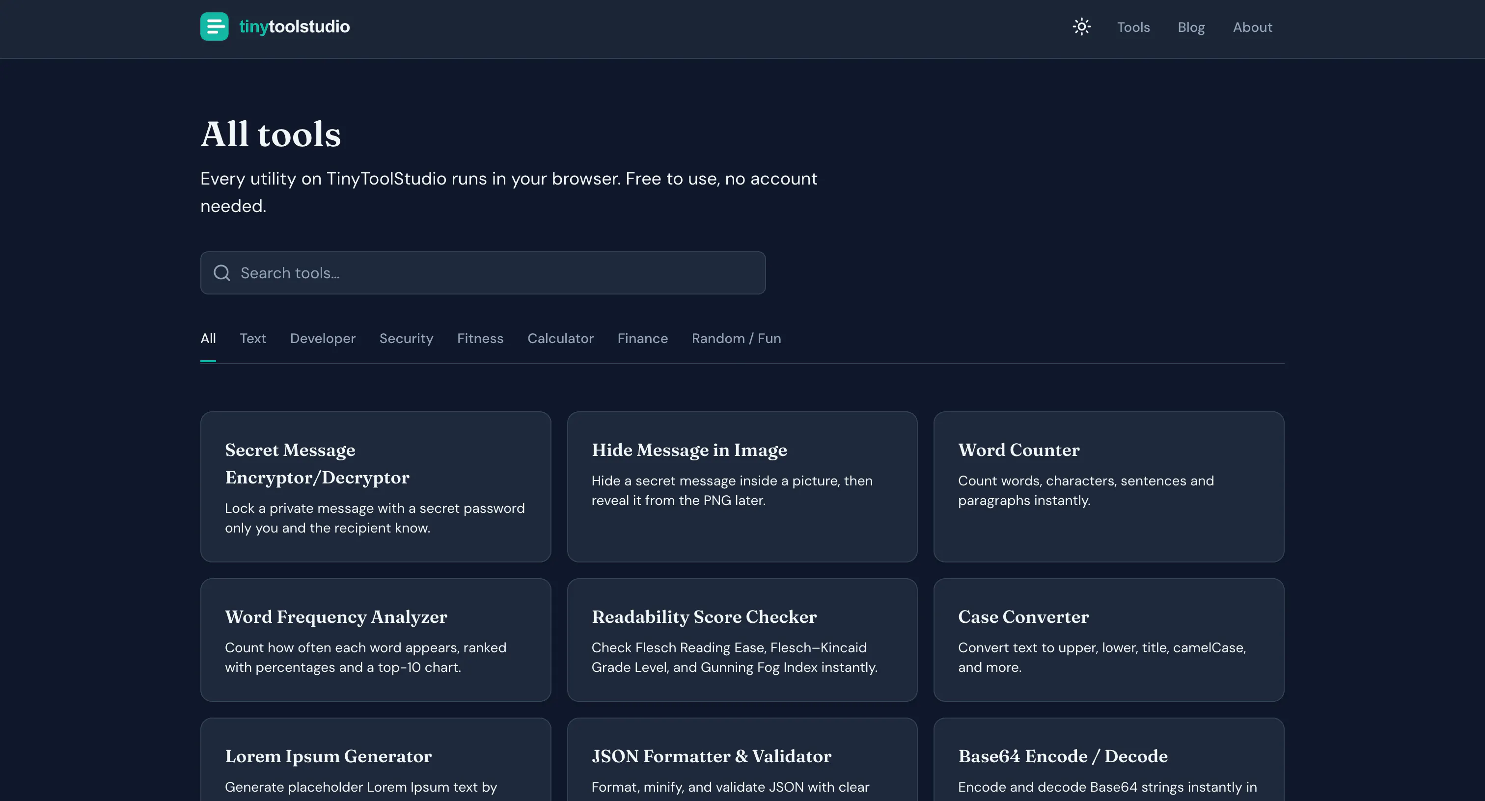 TinyToolStudio gallery image