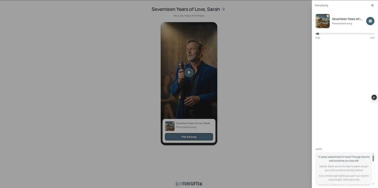 TuneGifts screenshot 6