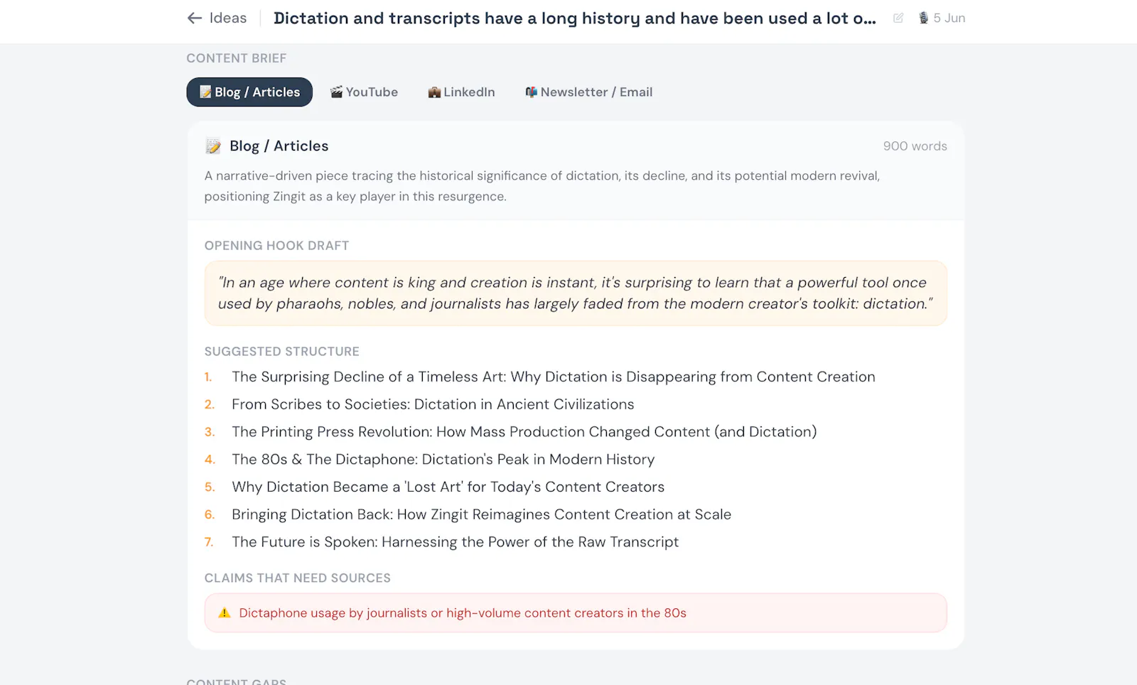 Zinggit screenshot 4