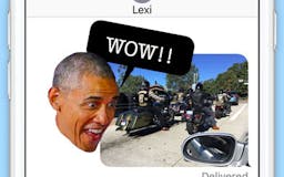 Obama Animated Stickers for iMessage media 1