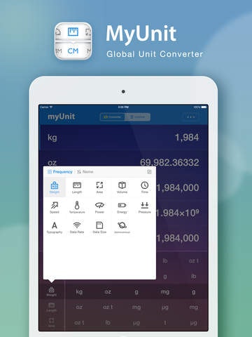 myUnit · Global Unit Converter gallery image