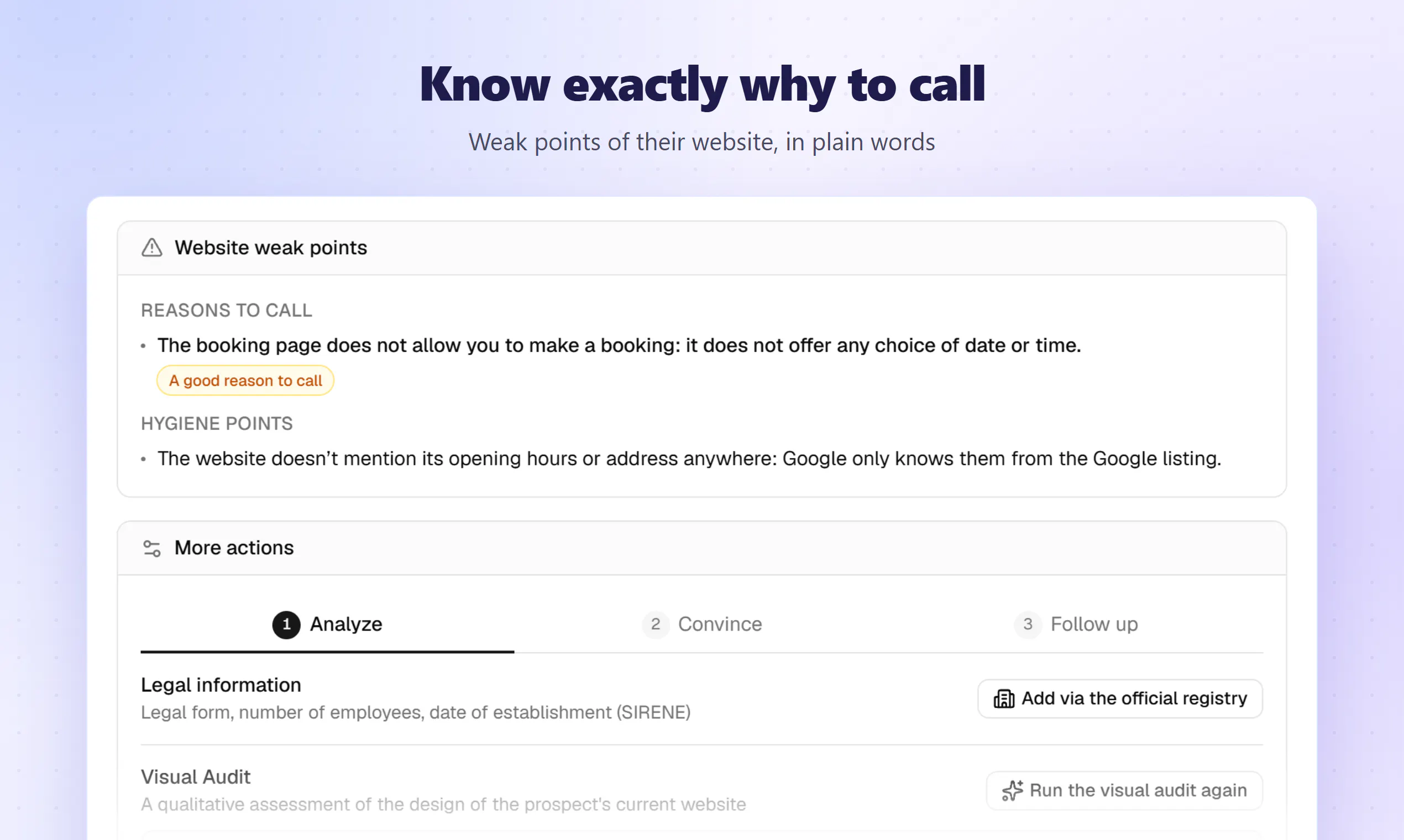 SpotBiz — Prospecting for web agencies gallery image