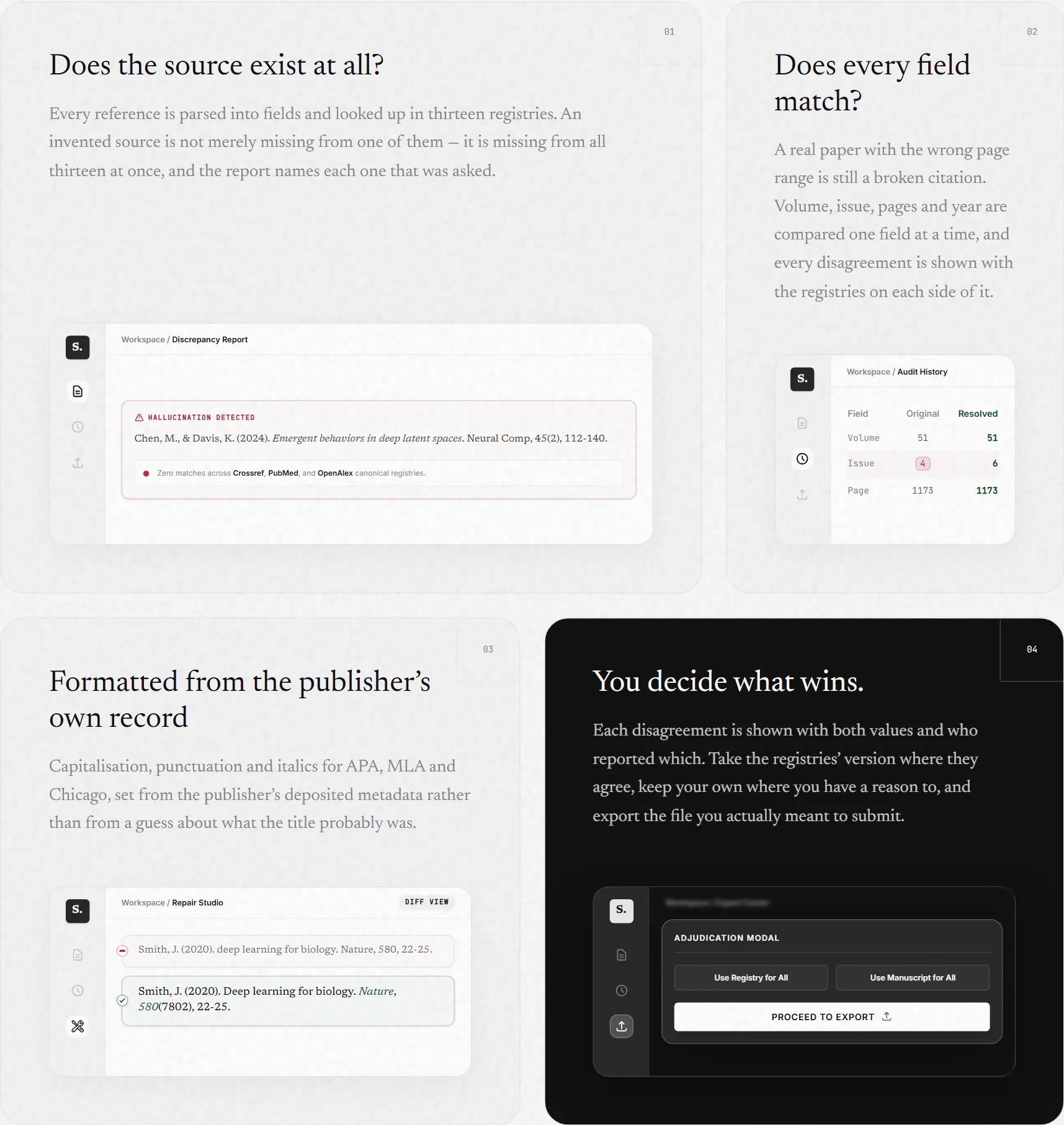 StrictCite — Reference Audit Studio gallery image