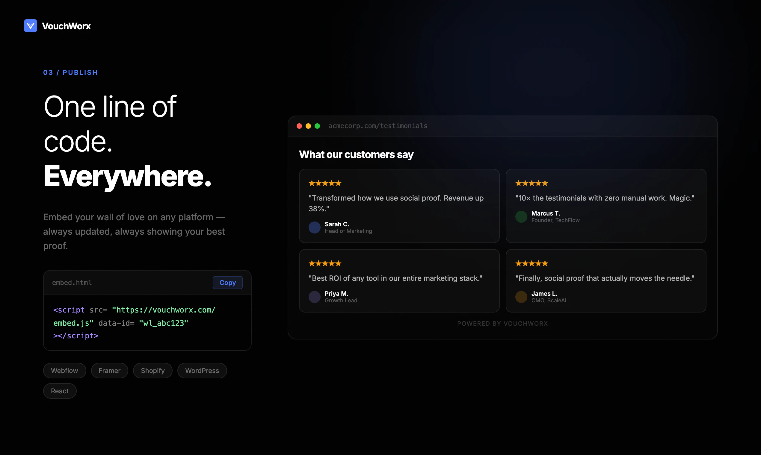 VouchWorx 截图 4